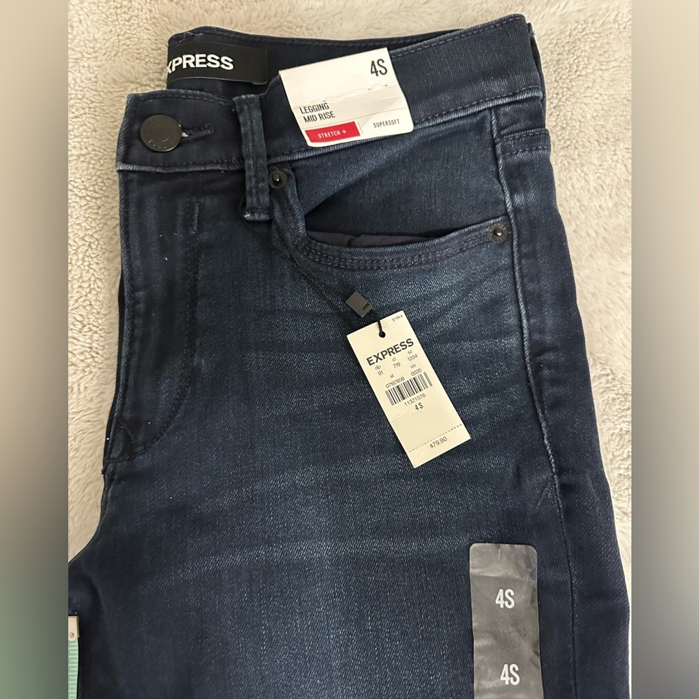 NWT Express Legging Mid Rise - 4S - Picture 5 of 7